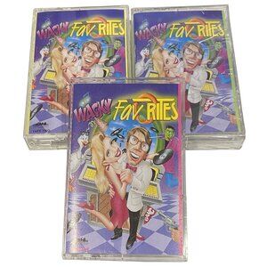 Vintage 90s Wacky Favorites Cassettes Lot 3 Pack Tapes Vol 1 2 3 MCA 1993